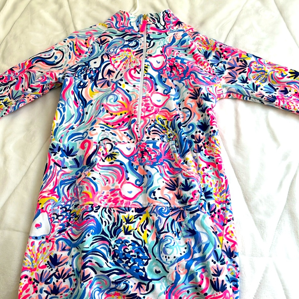 lilly Pulitzer sweatshirt dress